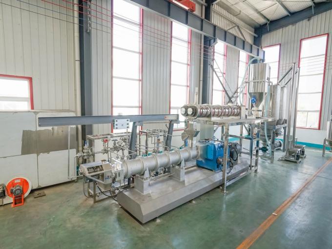 2-3t/H 4-6t/H Lini Produksi Mesin Ekstruder Pakan Ikan Tenggelam Mengambang Lele Air 8