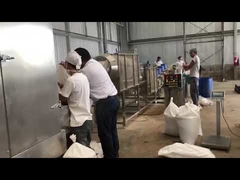 2-3t/H Mesin Ekstruder Makanan Anjing Pabrik Kibble Kering ABB Converter