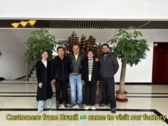 Lini produksi makanan hewan dan makanan kucing otomatis, klien dari Brasil