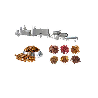 Mesin Produksi Makanan Anjing Kering Otomatis 500-600KG/H