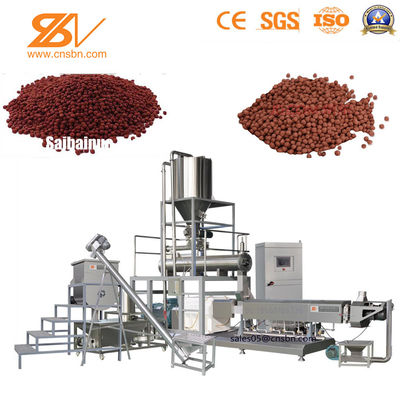SLG135 Extruder Pakan Ikan Twin Screw Mesin pembuatan makanan ikan