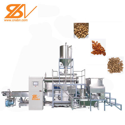 Cat Fish Pet Dry Dog Food Making Machine Mengekstrusi