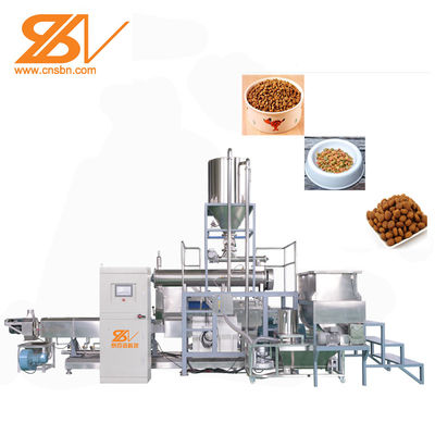 Sertifikat CE Kibble Dog Food Extruder Otomatis