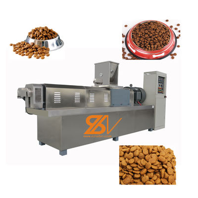 Lini Produksi Makanan Kucing Multi Fungsi Siemens Motor Stainless Steel