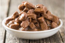 Kapasitas besar 500kg Mesin pemrosesan makanan hewan peliharaan anjing kucing basah