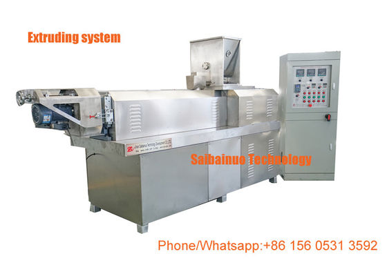 Ekstruder Makanan Anjing Industri, Mesin Pengolah Pakan Hewan Baja Tahan Karat