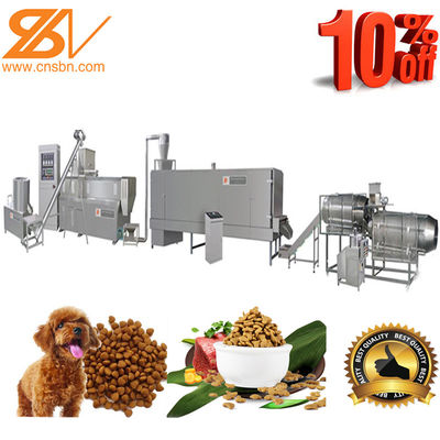 Dog Cat Fish Pet Food Machine Extruder Production Line Saibainuo Dry Kibble