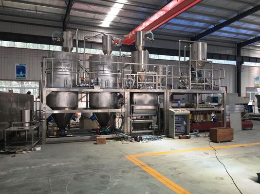 Dry Kibble Fish Pet Food Machine Extruder Line Produksi 20 tahun