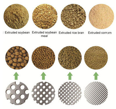 Mesin ekstruder makanan hewan peliharaan multi-fungsi 120KW 260kg/H