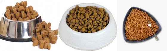 500 kg/H Pet Food Extruder dengan oven panggang