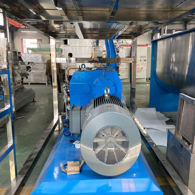 500 kg/H Pet Food Extruder dengan oven panggang