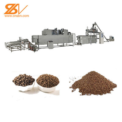 Large Capacity Automatic Process Fish Feed Extruder Machine 2-3t/H Output