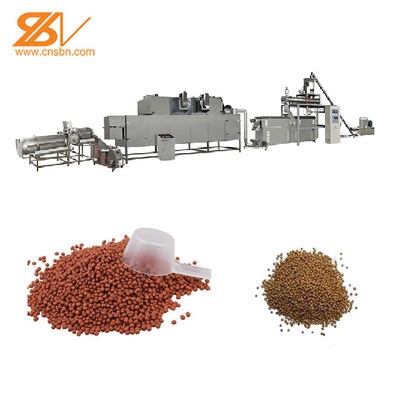 Mesin Pembuat Pakan Ikan Apung 100-160 kg/Jam Pellet Mill