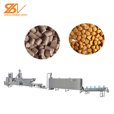 Mesin Pembuat Pelet Apung Pakan Ikan Udang 150-180KG/H sekrup ganda