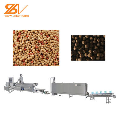 1 ton - 3 ton/jam Mesin Ekstruder Pakan Ikan Produksi Pakan Ikan