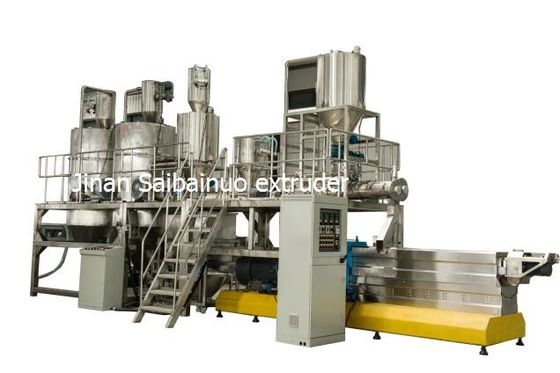 400-500kg/jam Mesin Extruder Pakan Ikan Terapung Mesin Pellet Pakan Ikan