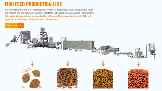 Multifunctional Fish Feed Shrimp Feed making Machine Extruder