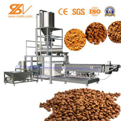 Mesin Makanan Animalia Animalia Pet Dry Pet Food Production Line Sertifikasi CE