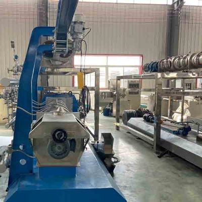 Mesin Makanan Hewan 250KG/H Tiga Fase Dengan Konveyor Udara