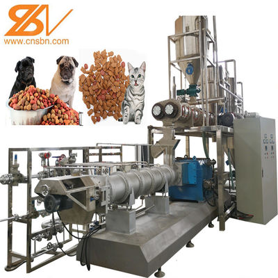 Dried Cat Food Making Machine Pet processing line pabrik mesin makanan anjing kucing hewan peliharaan